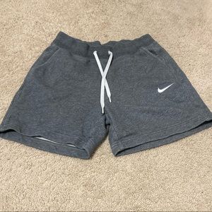 Loose Fit Grey Terrycloth Nike Shorts